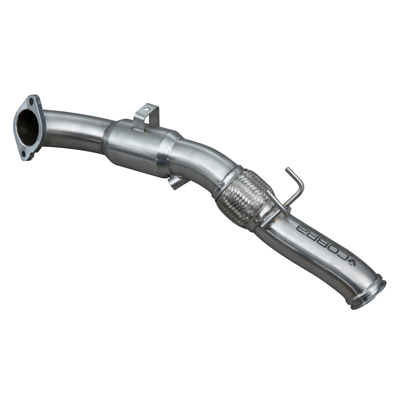 Cobra Exhaust Ford Focus RS (MK3) Downpipe Sports Cat / De-Cat Performance Exhaust | ML Performance EU Car Parts