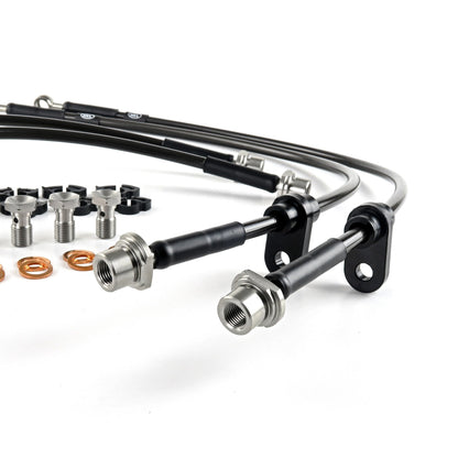 HEL Performance Toyota GR Yaris Stainless Steel Front and Rear Braided Brake Lines - ML Performance EU