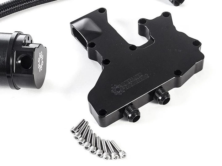 Integrated Engineering Audi Volkswagen 2.0T B6 MK2 MK5 MK6 Recirculating Catch Can Kit (A3, GTI, Jetta & Passat) ML Performance UK