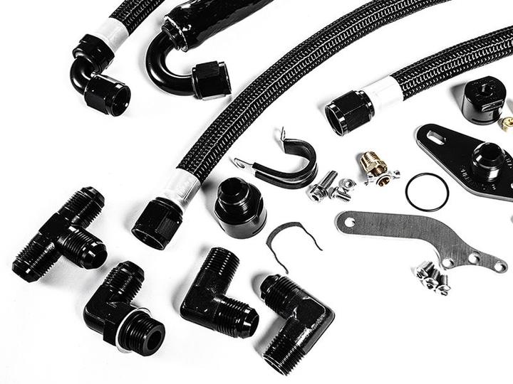 Integrated Engineering Audi Volkswagen 2.0T MK2 MK5 MK6 Catch Can Kit For IE Billet Valve Cover (A3, Golf, GTI, S3 & TT) - ML Performance UK