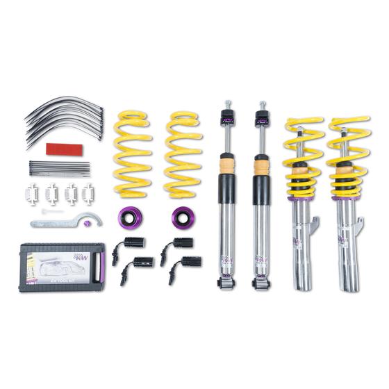 KW Audi Seat Skoda Volkswagen Variant 3 Coilover kit - Inc. Deactivation For Electronic Damper (Inc. F3 RSQ3, Tarraco, Kodiaq & MK 2Tiguan)