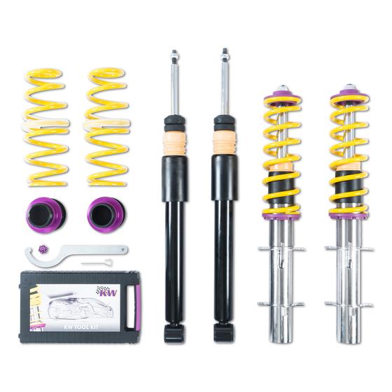 KW Audi Seat Volkswagen Street Comfort Coilover kit (8L A3, 8N TT, 1M Leon & MK5 Golf) | ML Performance UK 