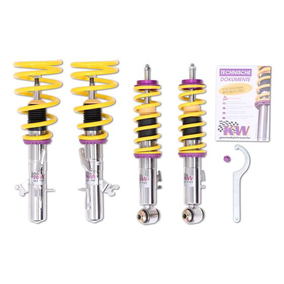 KW Audi Volkswagen Street Comfort Coilover kit (8P A3 & Touran) | ML Performance UK 