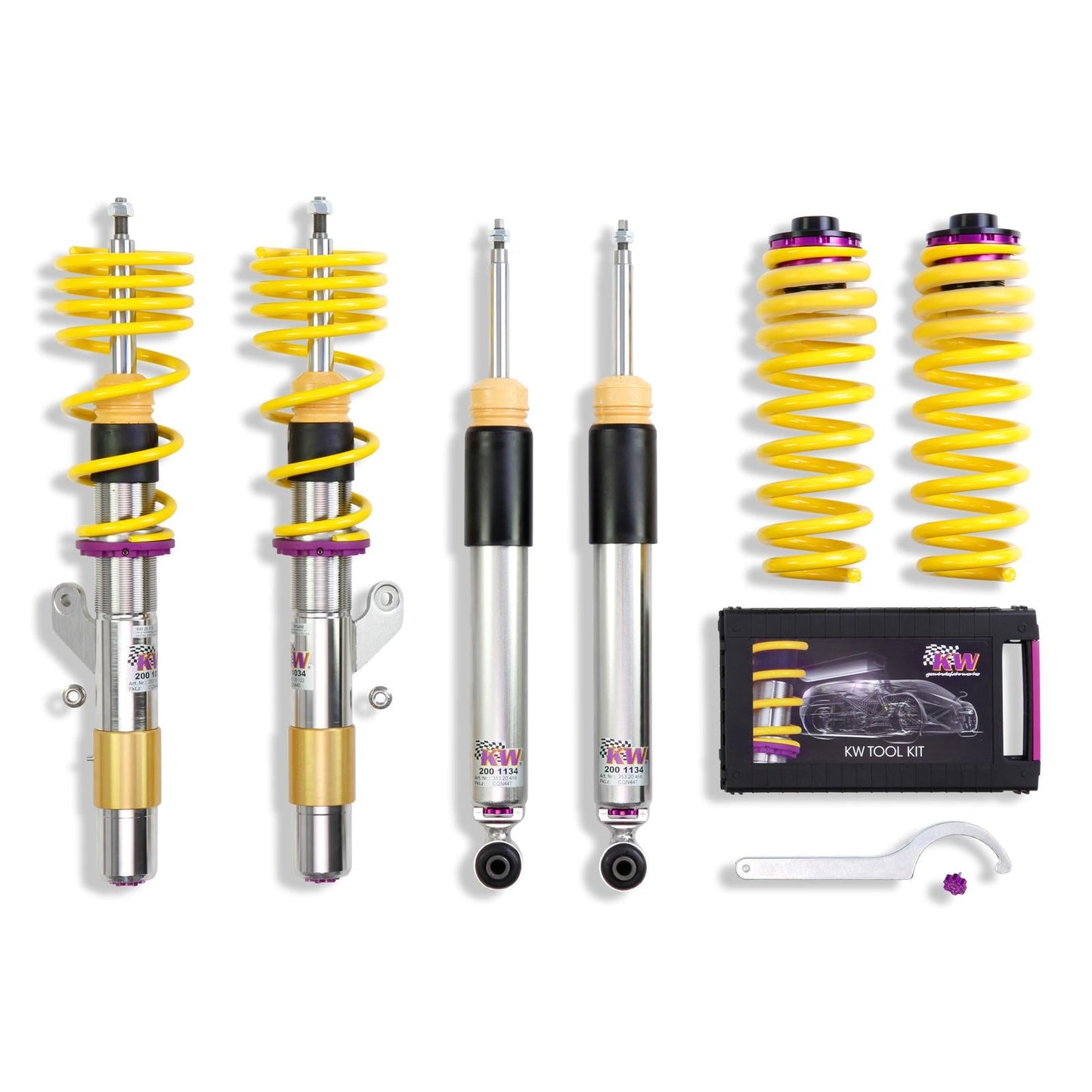 KW BMW F20 F21 F22 F30 F32 Variant 3 Coilover kit (Inc. 125i, 230i, 335i & 440i) - ML Performance UK