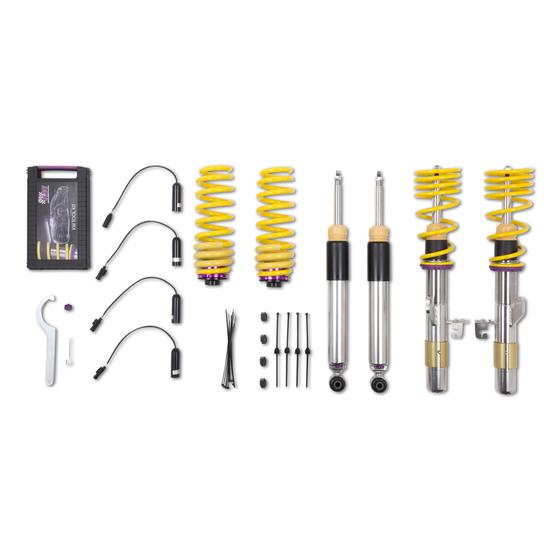 KW BMW F20 F21 F22 F30 Variant 3 Coilover kit - Inc. Deactivation For Electronic Damper (Inc. 114i, 230i, 330i & 420i)
