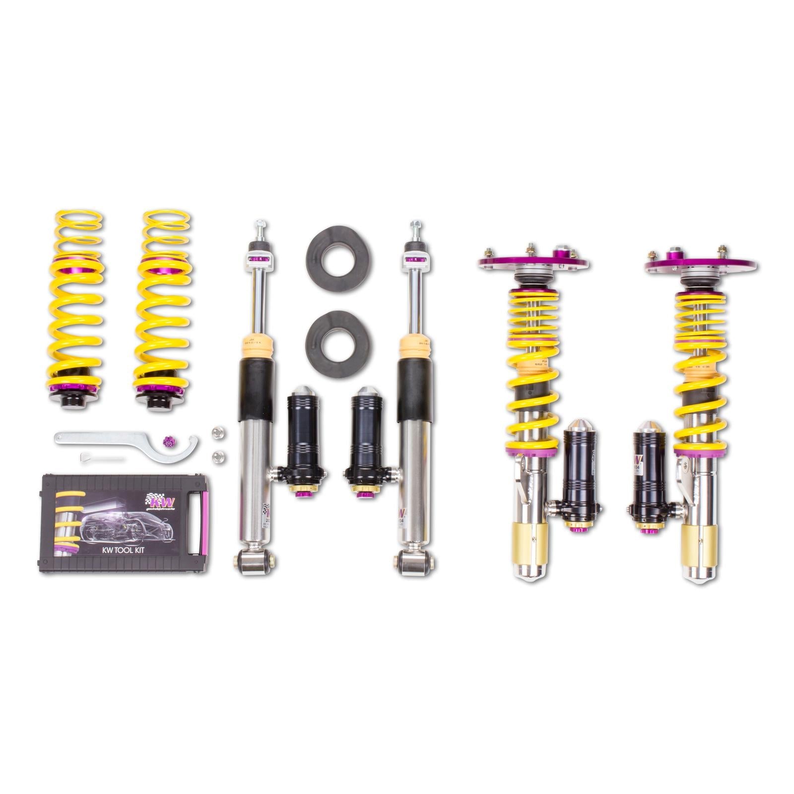 KW BMW F20 F21 F30 F32 3-Way Clubsport Coilover Kit (Inc. M140i, 335i, 340i & 440I - ML Performance EU