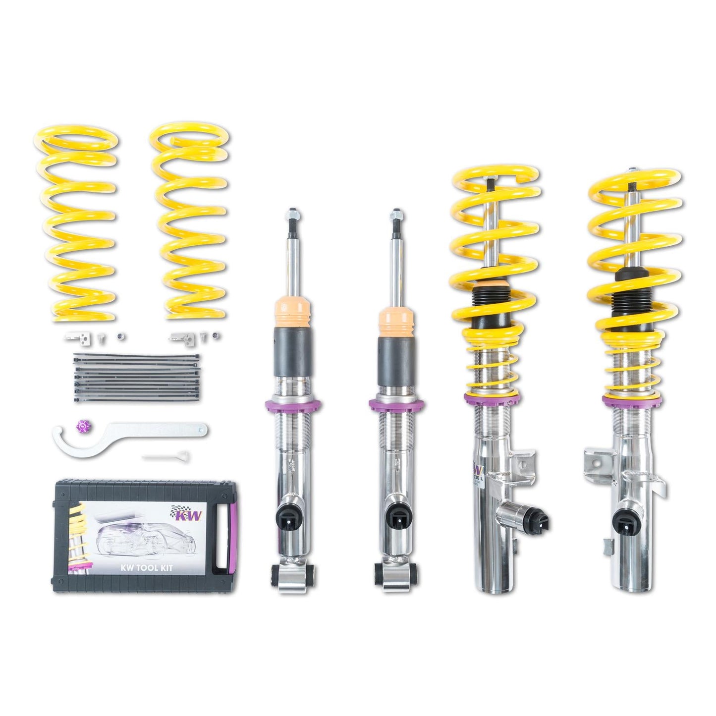 KW BMW F25 F26 DDC Inox Coilover Kit (Inc. X3 20dx, X3 28ix, X4 20dx & X4 30ix) - ML Performance UK