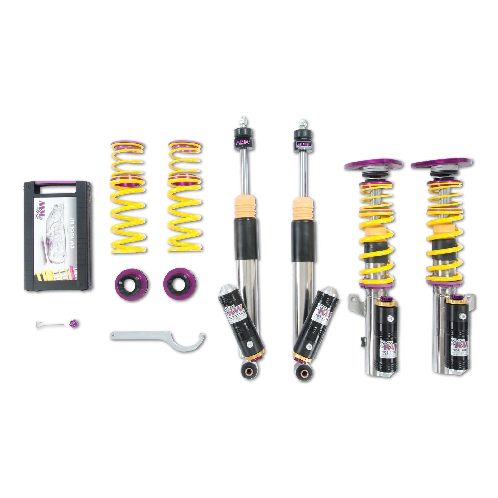 KW MINI F56 John Cooper Works GP 2-Way Clubsport Coilover Kit - ML Performance UK