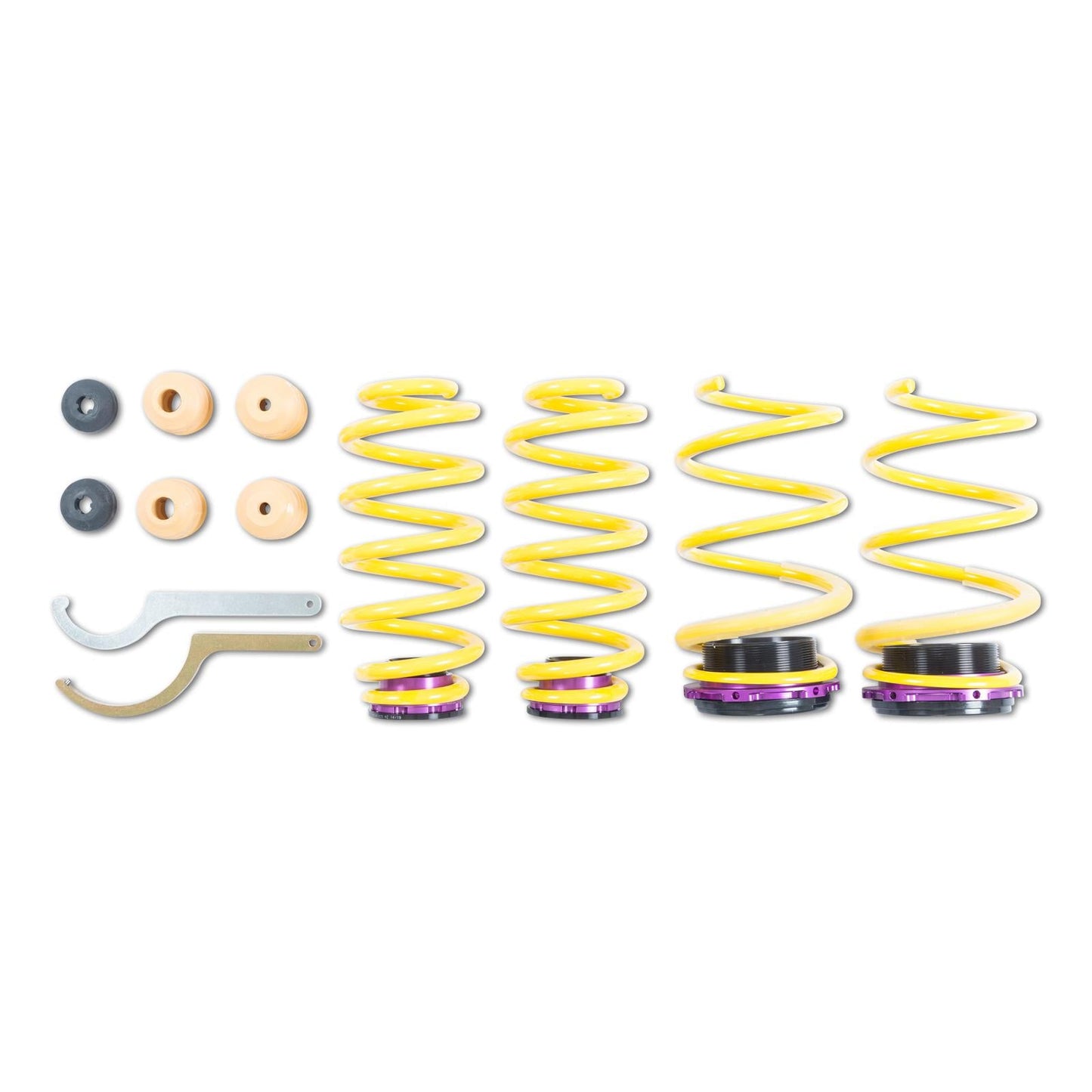 KW Seat VW Height Adjustable Coilover Springs Kit (5F Leon ST Cupra Estate & MK7 Golf R Estate) - ML Performance UK