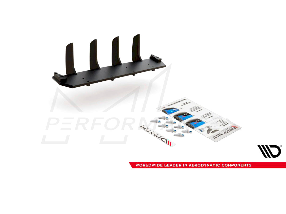 Maxton Design BMW 1 Series F20 F21 M140i Racing Durability Rear Diffuser V4 - ML Performance UK