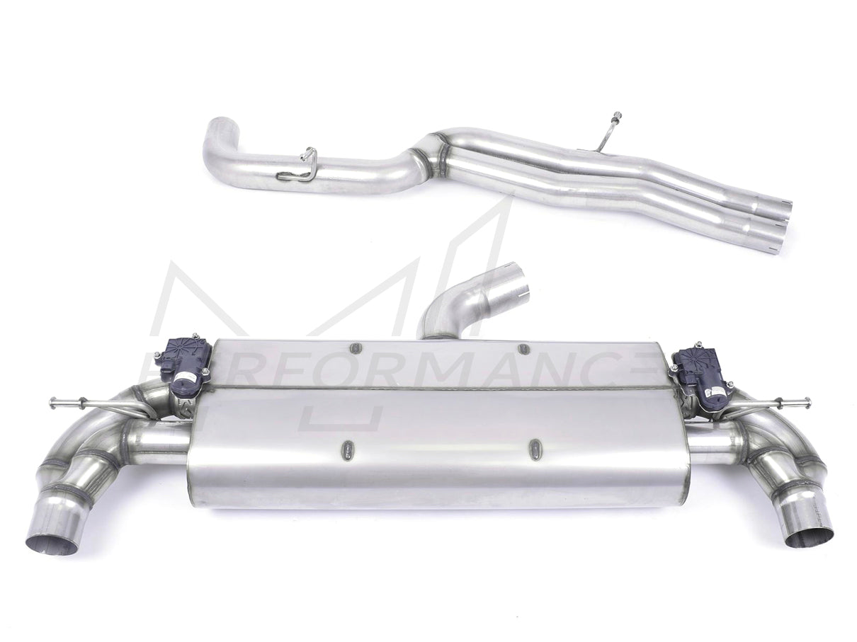 MillTek Audi 2.5TFSI 8S TTRS Non-Resonated Cat-Back Exhaust - ML Performance EU
