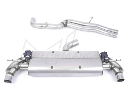 MillTek Audi 2.5TFSI 8S TTRS Non-Resonated Cat-Back Exhaust - ML Performance EU