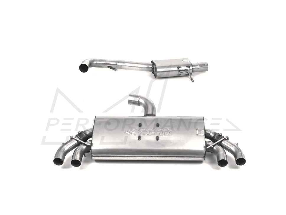 MillTek Audi 8V & 8V.2 S3 Resonated GPF/OPF - Back Exhaust (Quattro Saloon & Cabrio) - ML Performance EU