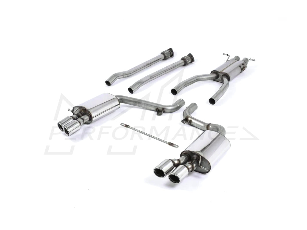 MillTek Audi C6 S6 Road+ Cat-Back Exhaust - ML Performance EU
