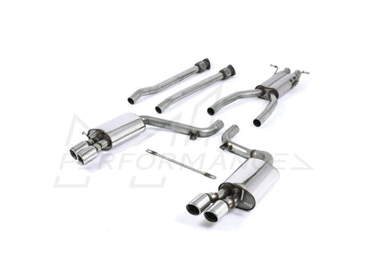 MillTek Audi C6 S6 Road+ Cat-Back Exhaust - ML Performance EU