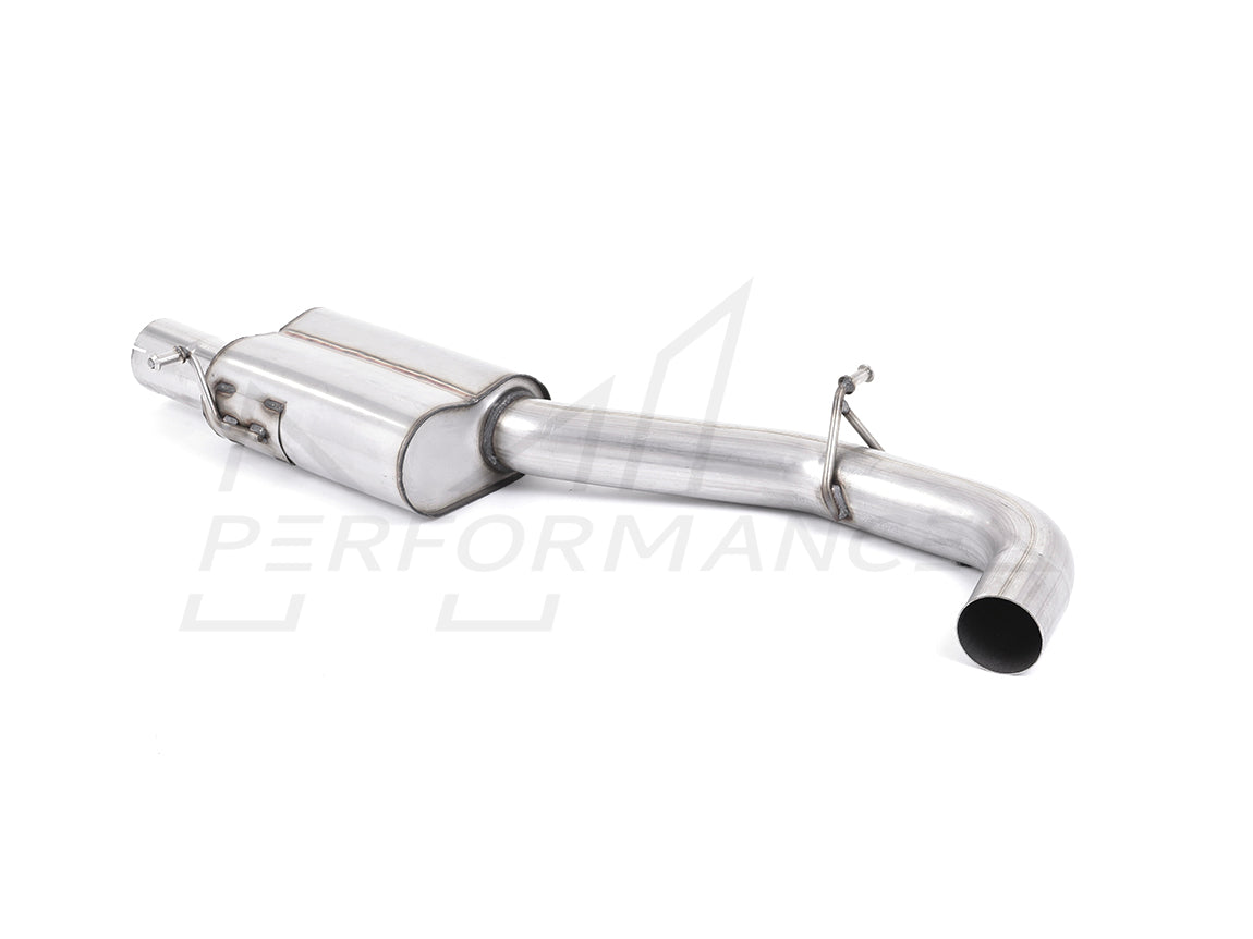 MillTek Audi VW Road+ Centre Silencer (Inc. 8V S3, 8S TTS & MK7, MK7.5 Golf R) - ML Performance UK