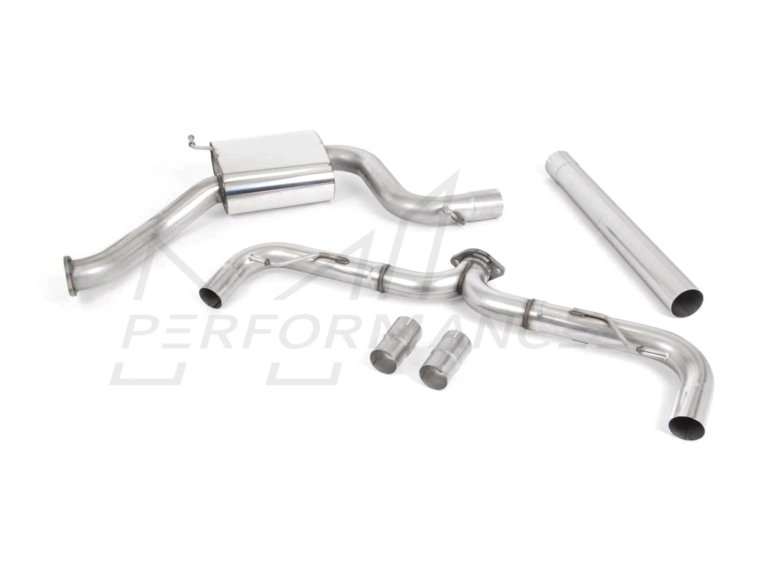 MillTek Volkswagen Golf MK7.5 GTi Cat-Back Exhaust (Non-Performance Models & Non-GPF Equipped Models) - ML Performance EU