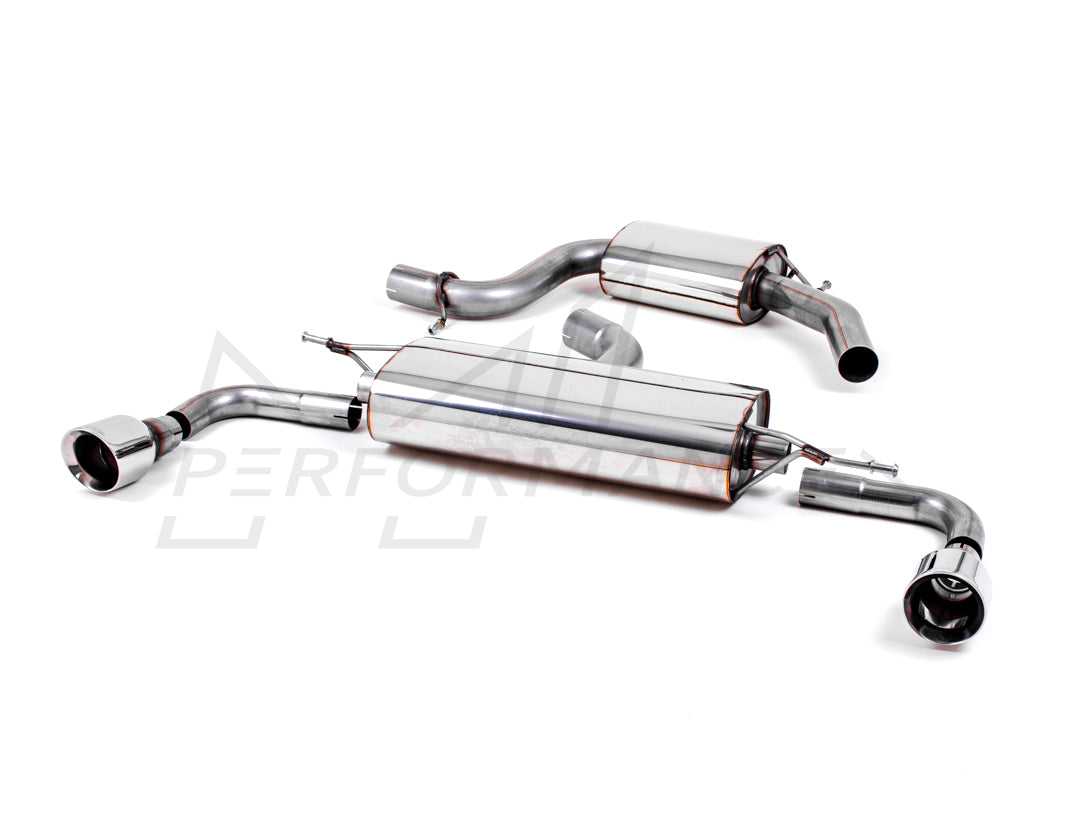 MillTek Volkswagen MK6 Golf GTi Resonated Cat-Back Exhaust