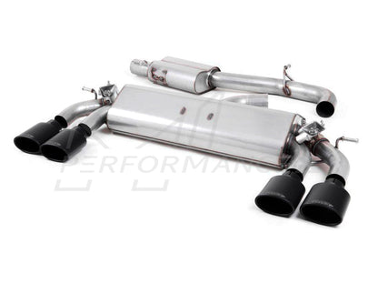 MillTek Volkswagen MK7.5 Golf R Resonated Cat-Back Exhaust System