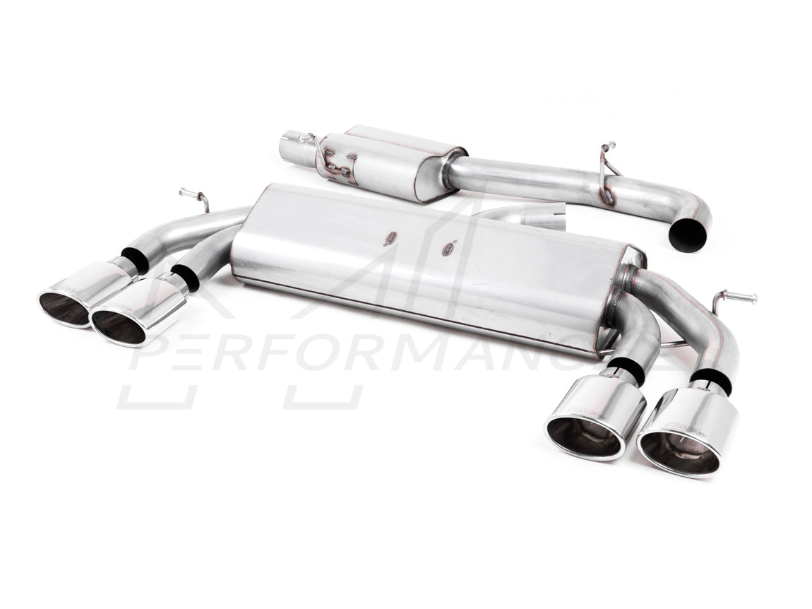 MillTek Volkswagen MK7 & MK7.5 Golf R Cat-Back Exhaust (Non-GPF Equipped Models Only) - ML Performance UK