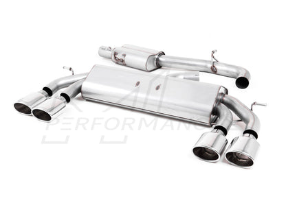MillTek Volkswagen MK7 & MK7.5 Golf R Cat-Back Exhaust (Non-GPF Equipped Models Only) - ML Performance UK