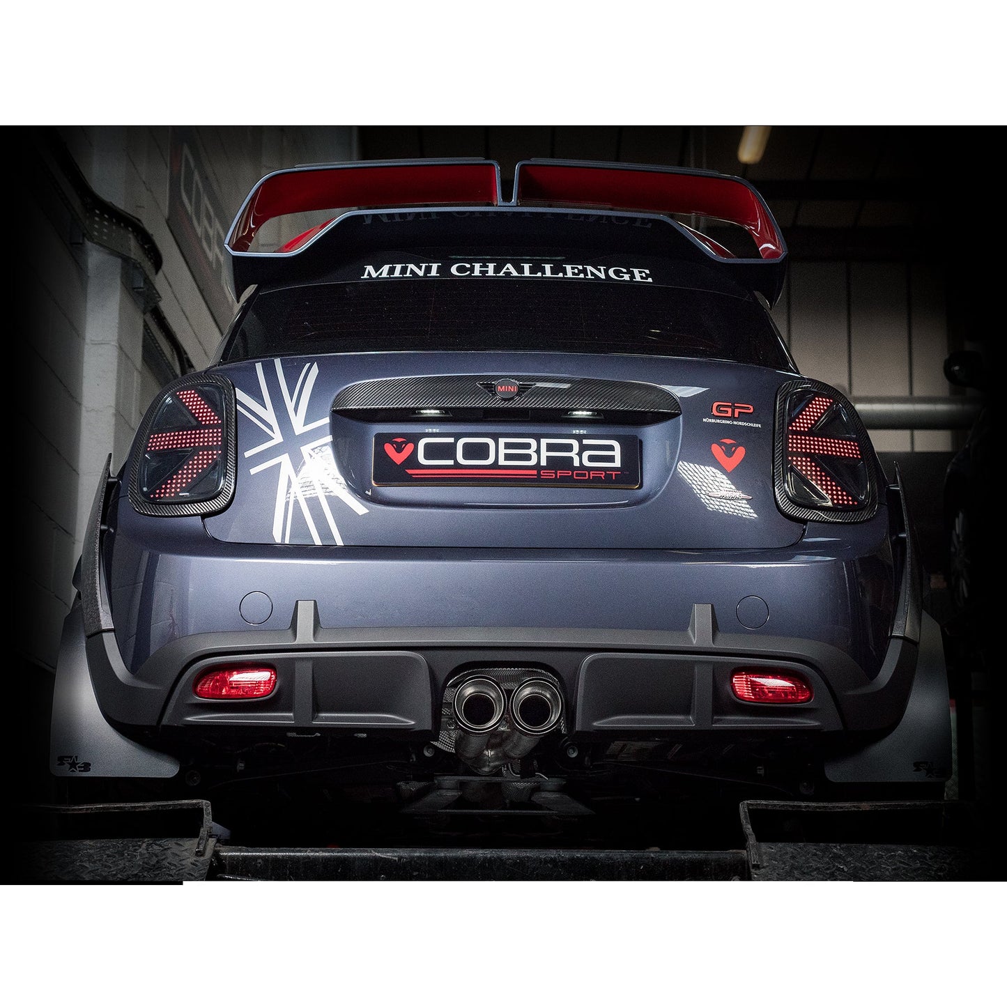 Cobra Exhaust Mini GP3 (Mk3) JCW (F56) Sports Cat / De-Cat Downpipe Performance Exhaust