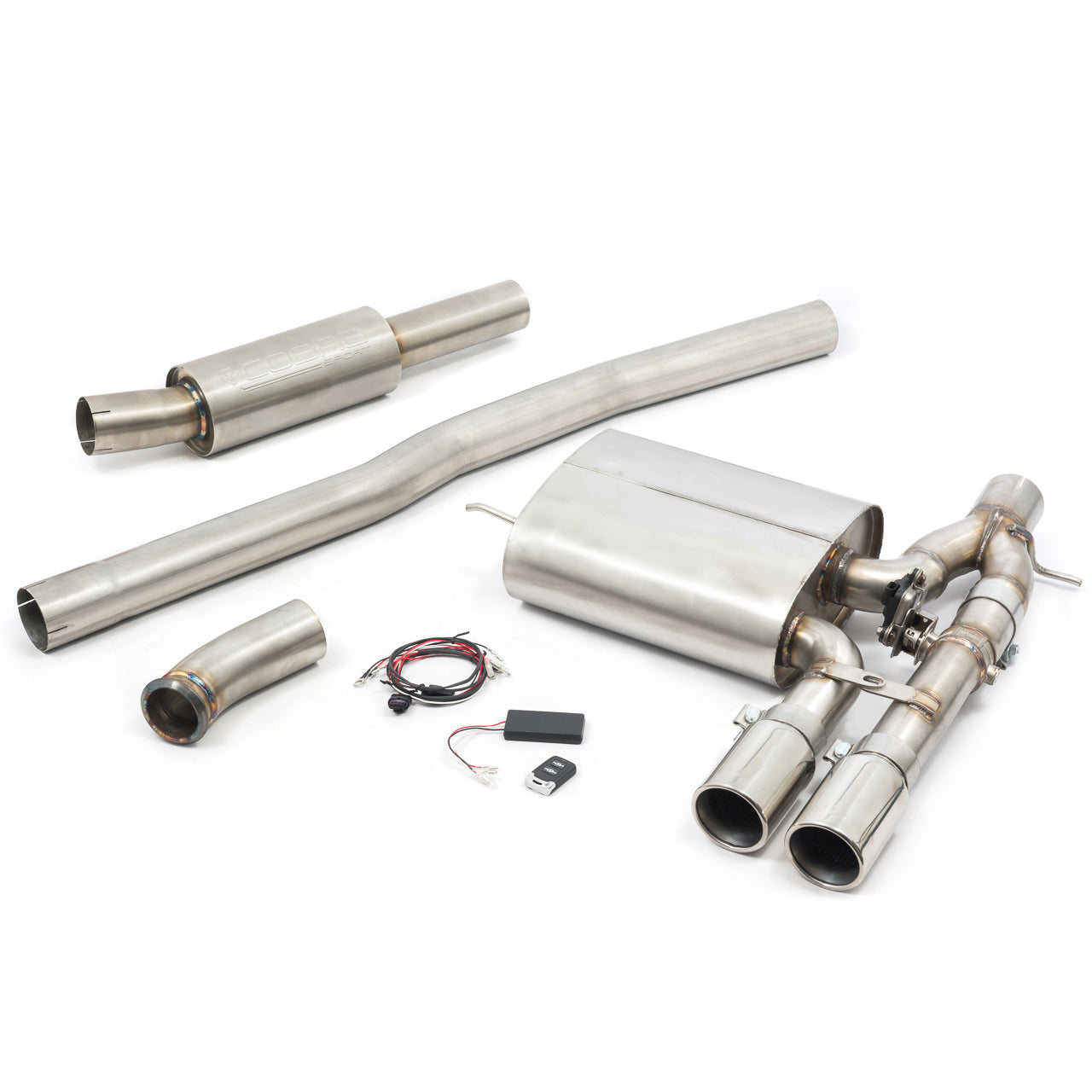 Cobra Exhaust Mini GP3 (Mk3) JCW (F56) 3" Valved Cat Back Performance Exhaust | ML Performance EU Car Parts