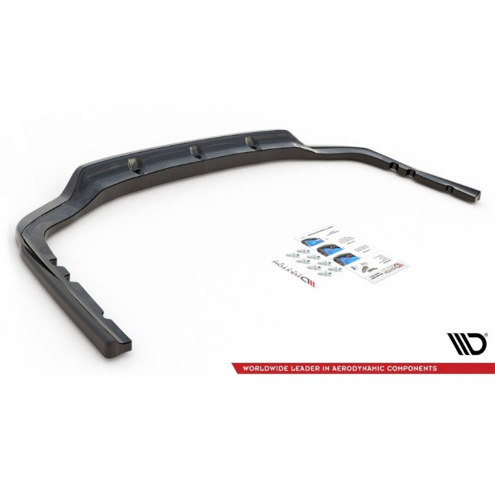 Maxton Design BMW G07 X7 M Sport Central Rear Splitter with Vertical Bars (Inc. X7 50ix, X7 M50dx & X7 M50ix)