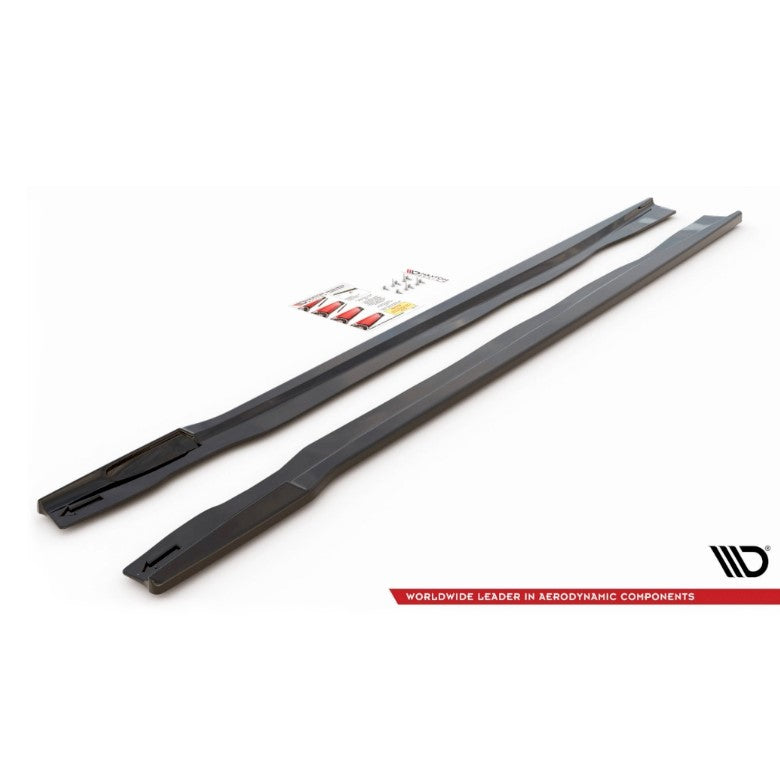 Maxton Design BMW G07 X7 M Sport Side Skirt Diffusers (Inc. X7 50ix, X7 M50dx & X7 M50ix)