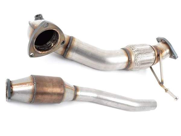 MillTek Audi 8N TT Large Bore Downpipe with Hi-Flow Sports Catalyst - ML Performance EU