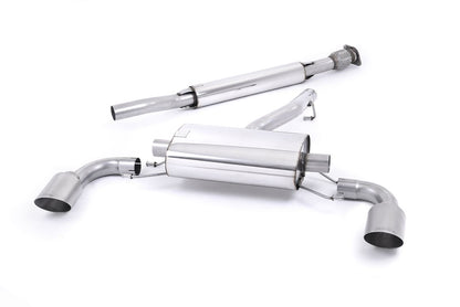 MillTek Subaru Toyota Scion Secondary Cat-Back Exhaust System (BRZ, GT86 & FR-S) - ML Performance UK