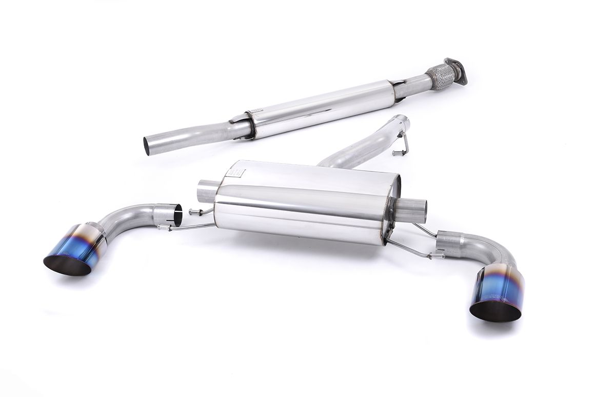 MillTek Subaru Toyota Scion Secondary Cat-Back Exhaust System (BRZ, GT86 & FR-S) - ML Performance UK