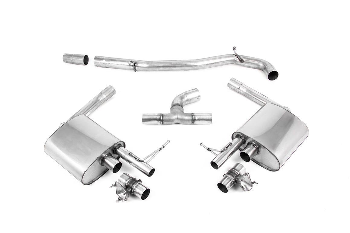 MillTek VW Arteon 2.0 TSI 4motion 76mm Non-resonated Valved Cat-Back Exhaust System - ML Performance EU