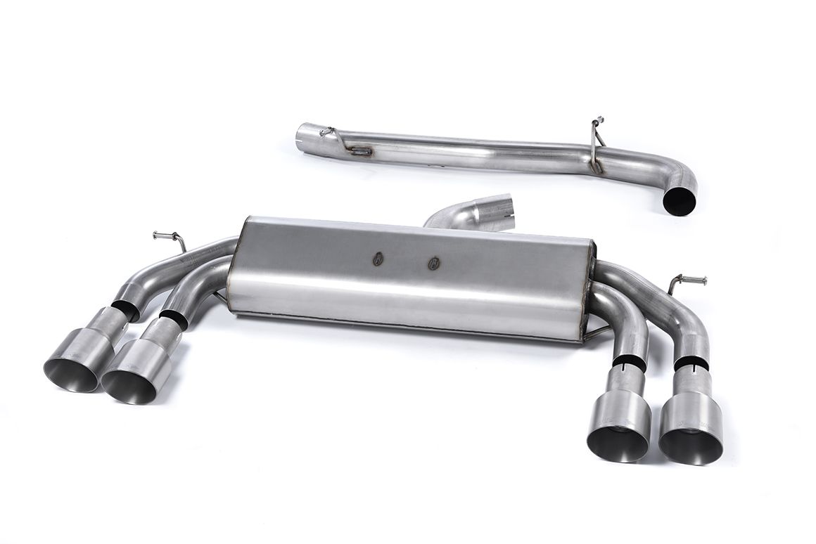 MillTek Audi 8V S3 Non-Resonated Cat-Back Race Exhaust - ML Performance EU