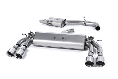 MillTek Audi 8V S3 Resonated Cat-Back Exhaust - ML Performance EU