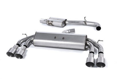 MillTek Audi 8V S3 Resonated Cat-Back Exhaust - ML Performance EU