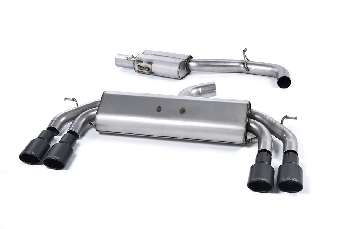 MillTek Audi 8V S3 Resonated Cat-Back Exhaust - ML Performance EU