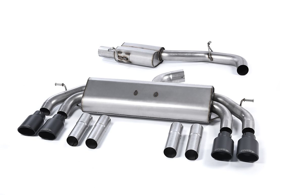 MillTek Audi 8V S3 Resonated Cat-Back Exhaust (Non-Valved) - ML Performance EU