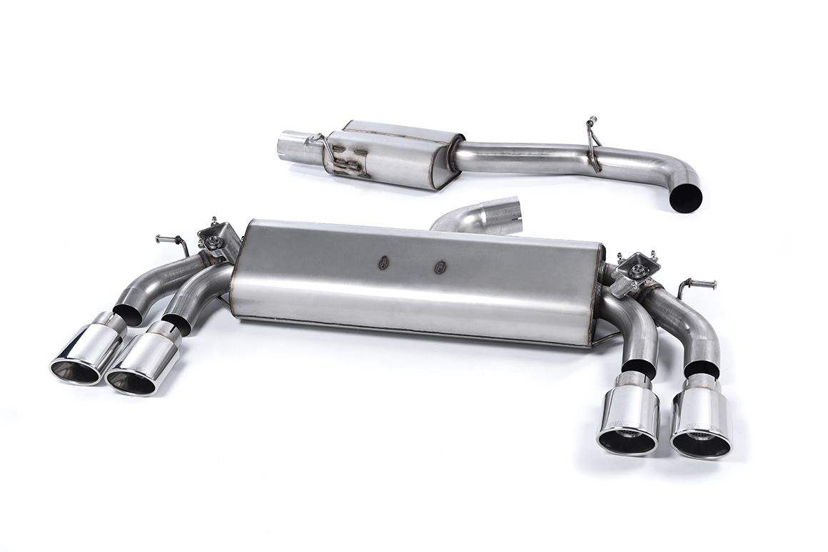 MillTek Audi 8V S3 Resonated Cat-Back Exhaust - ML Performance EU