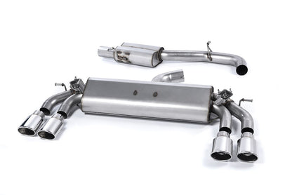 MillTek Audi 8V S3 Resonated Cat-Back Exhaust - ML Performance EU