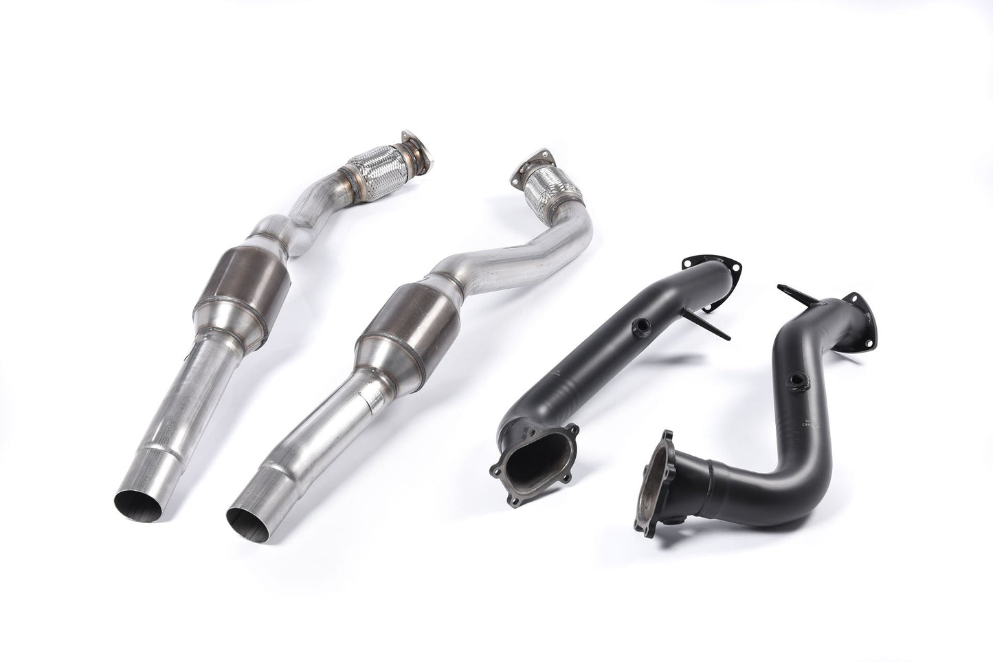 MillTek Audi C7 RS6 Large Bore Downpipes and Hi-Flow Sports Cats - ML Performance UK