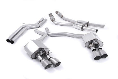 MillTek Audi C7 Sportback Valved & Non-Resonated Cat-Back Exhaust System (S6 & S7) - ML Performance EU