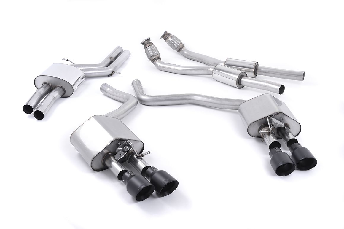 MillTek Audi C7 Sportback Valved & Resonated Cat-Back Exhaust System (S6 & S7) - ML Performance EU