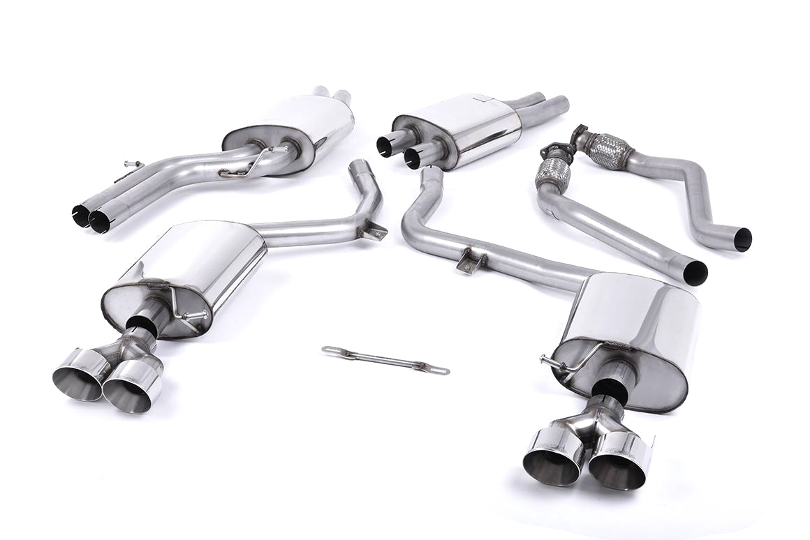 MillTek Audi B8.5 S5 Resonated Cat-Back Exhaust