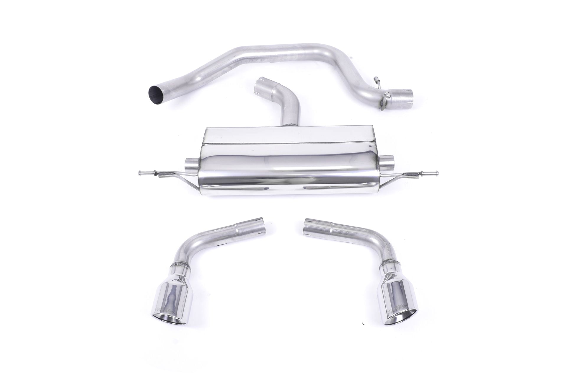 MillTek Audi 8J TTS MK2 Non-Resonated Cat-Back Exhaust (3.2 V6 Valance)- ML Performance EU