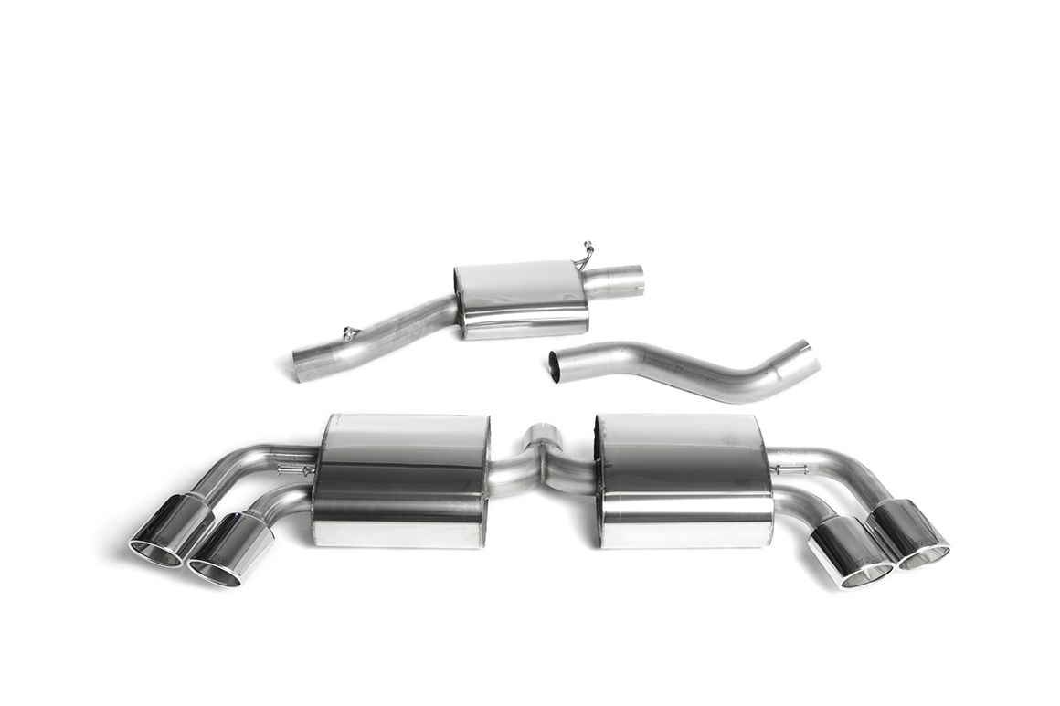 MillTek Audi 8J TTS Resonated Cat-Back Exhaust - ML Performance EU