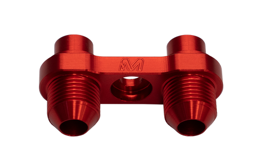 Mosselman N54 N55 S55 AN8 Oil Line Adapter (Inc. M135i, 335i, M2 & M4) - ML Performance UK