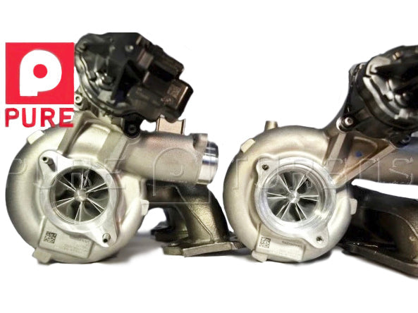 Pure Turbo BMW S55 Stage 2 HF Upgrade Turbos (M2 Competition, M3 & M4) - ML Performance EU