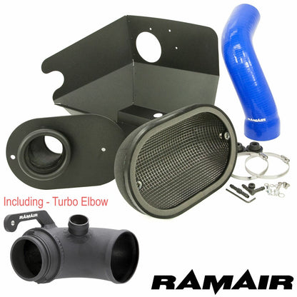 Ramair Audi Seat Skoda VW 1.8 2.0 TSI MQB Performance Intake Kit With Turbo Elbow (Inc. 8V A3, 5F Leon & MK7 Golf) - ML Performance EU