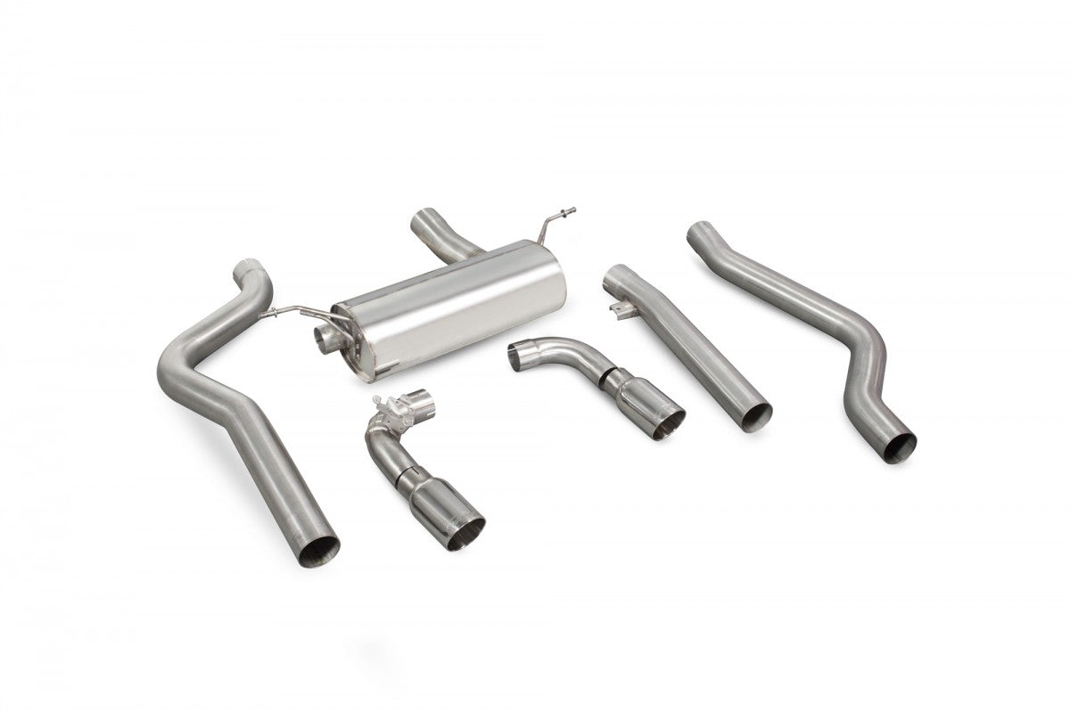 Scorpion BMW F22 F23 M240i Non-resonated Cat-Back Exhaust - ML Performance UK